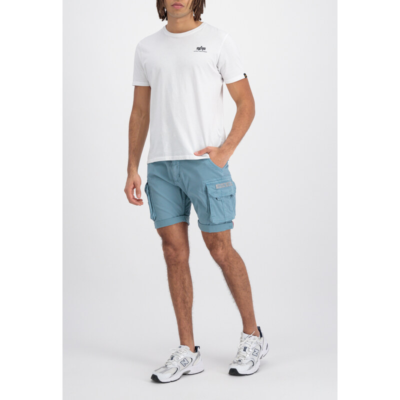 Šortky Alpha Industries Crew Short šedomodré
