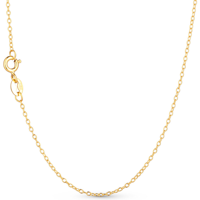 Olivie Levný 40cm GOLD stříbrný řetízek 4595 55407118
