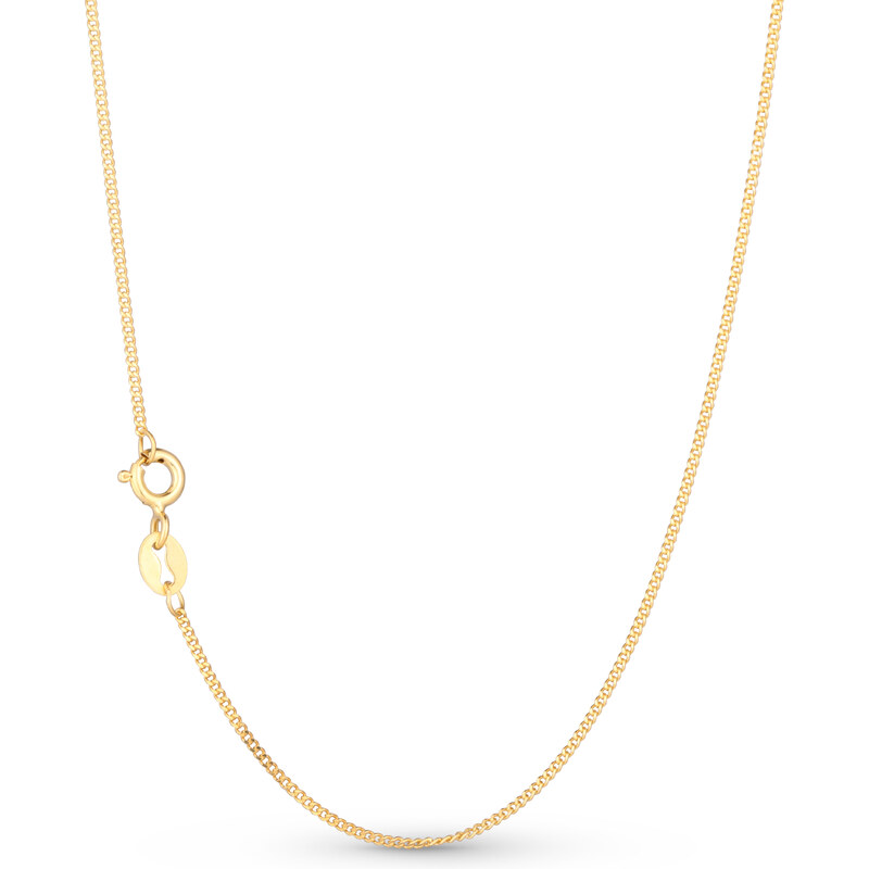 Olivie Zlacený 40cm stříbrný řetízek 4612 55410229