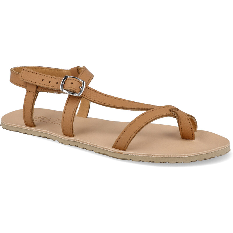 Barefoot dámské sandály Froddo - Flexy W cognac hnědé