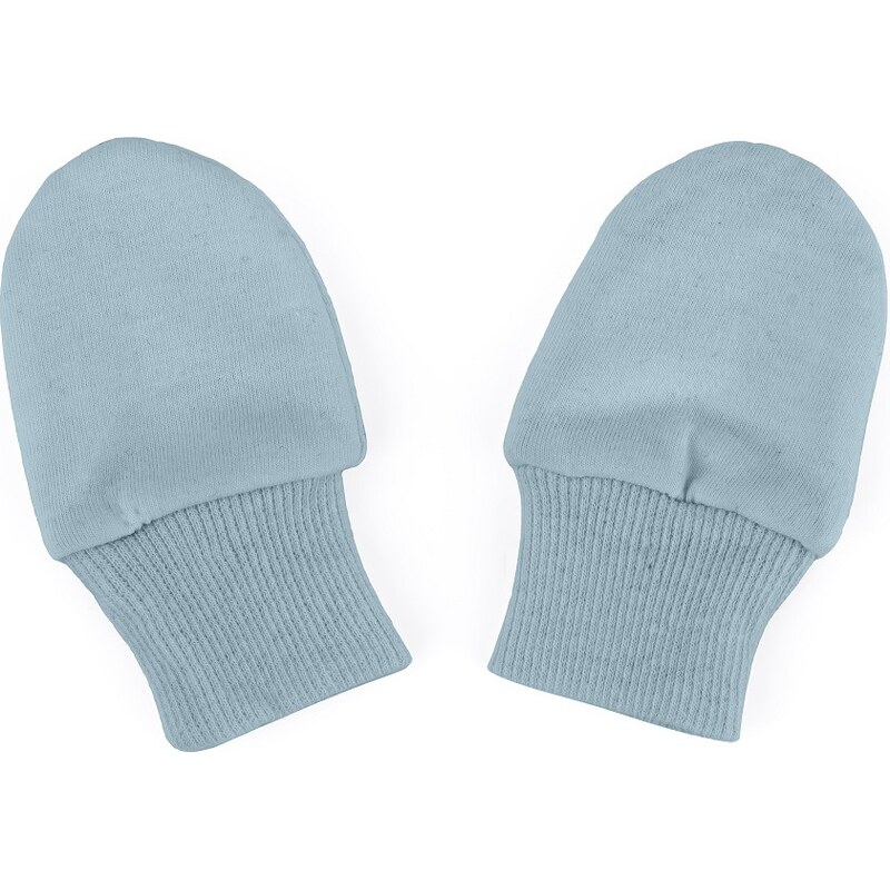 PETITE&MARS Rukavičky kojenecké Smoothie - Sky Blue