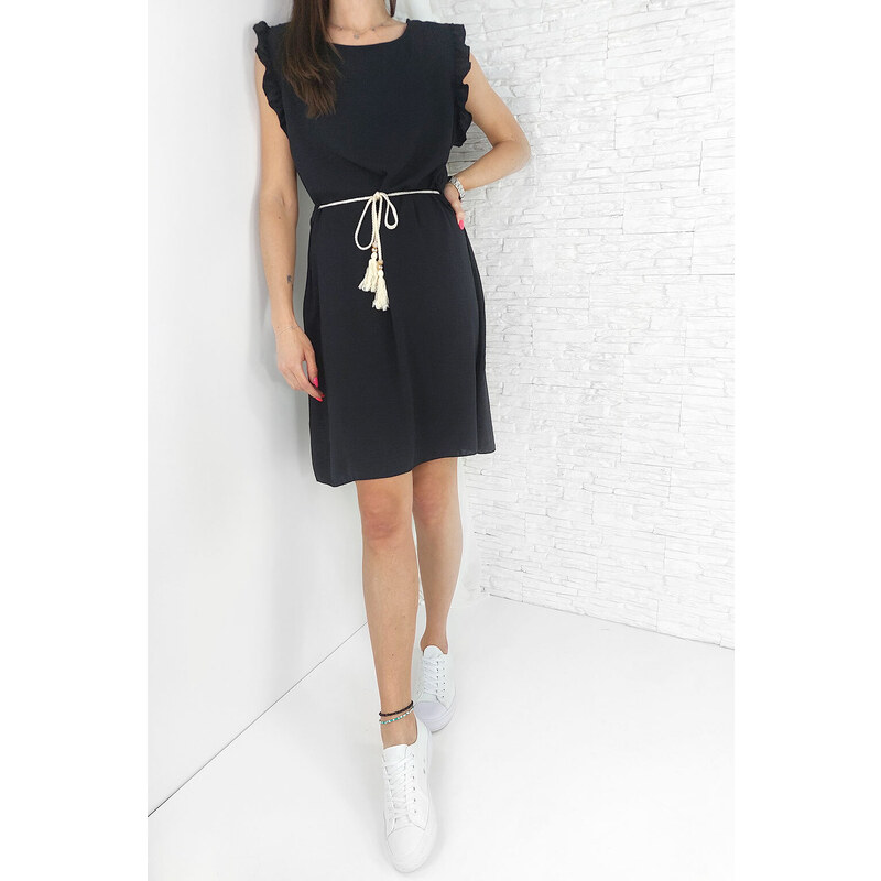 Lovely Černé letní šaty MA-2278B 92282452