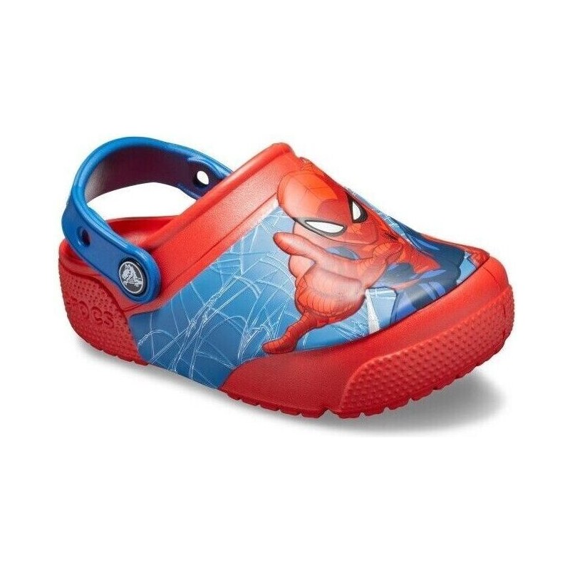 Crocs Sandály Dětské Baby Funlab Spiderman - Flame >
