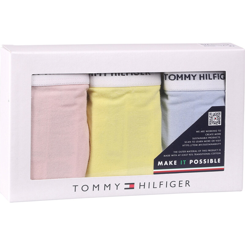 3PACK dámské kalhotky Tommy Hilfiger vícebarevné (UW0UW04895 0VQ)