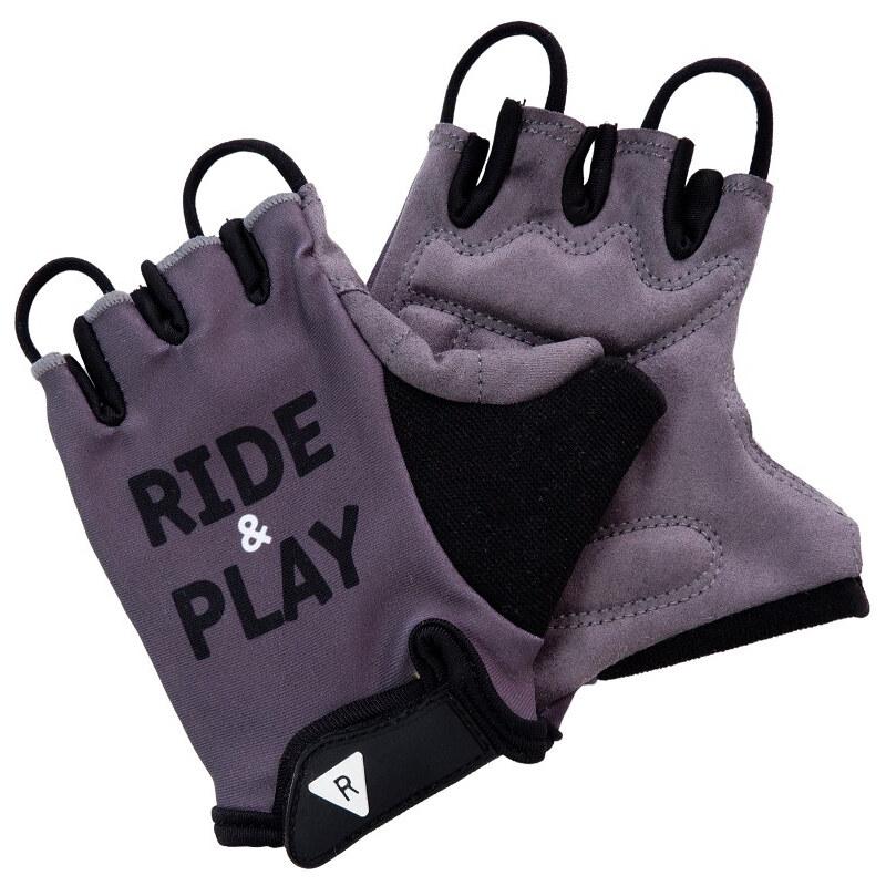 Rascal bikes - dětské rukavice ride and play šedá