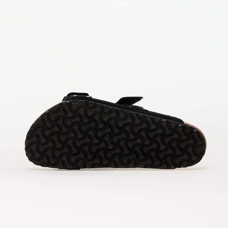 Pánské pantofle Birkenstock Uji Nubuck/Suede Leather Black