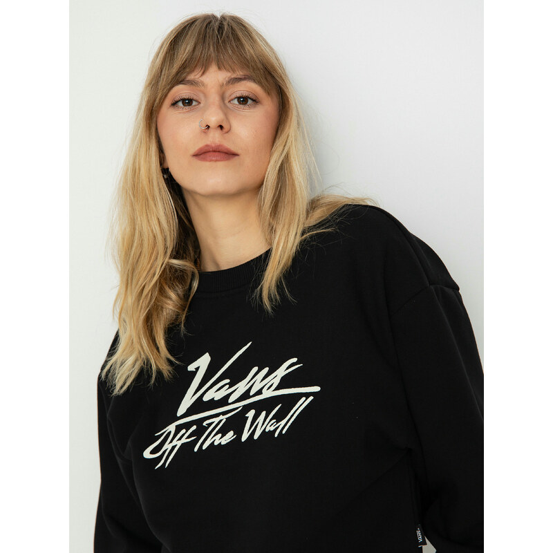 Vans Go Anyplace Crop Crew (black)černá