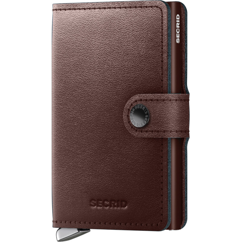 Kožená peněženka SECRID PREMIUM Miniwallet Dusk Dark Brown