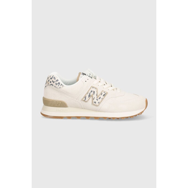 Semišové tenisky New Balance WL574XD2