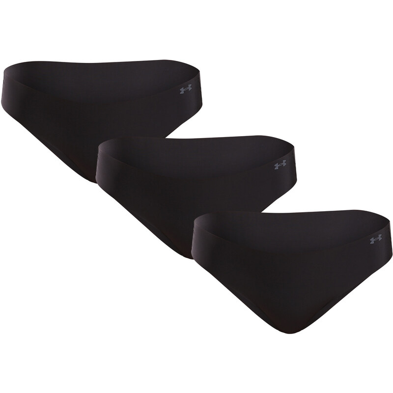 3PACK dámské kalhotky Under Armour černé (1383897 001) 91987703