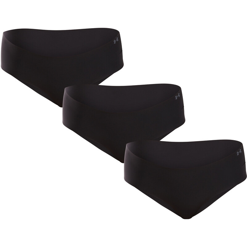 3PACK dámské kalhotky Under Armour černé (1383895 001) 91987709