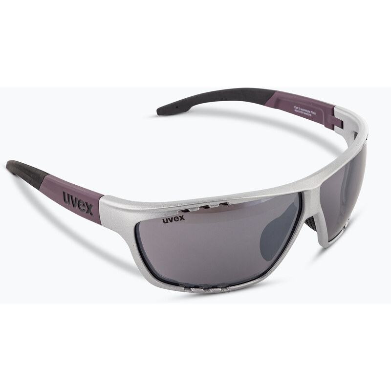 Sluneční brýle UVEX Sportstyle 706 silver plum mat