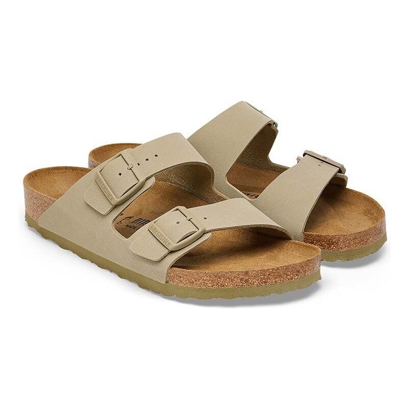 Pantofle Birkenstock Arizona dámské, zelená barva, 1027697