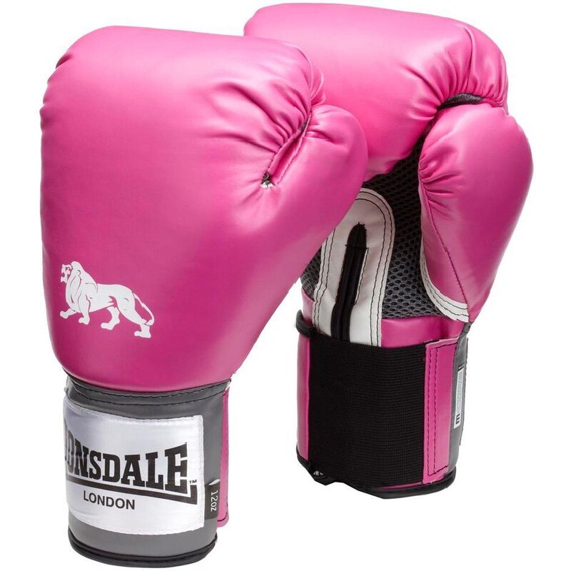 Boxerské rukavice Lonsdale Pro růžová