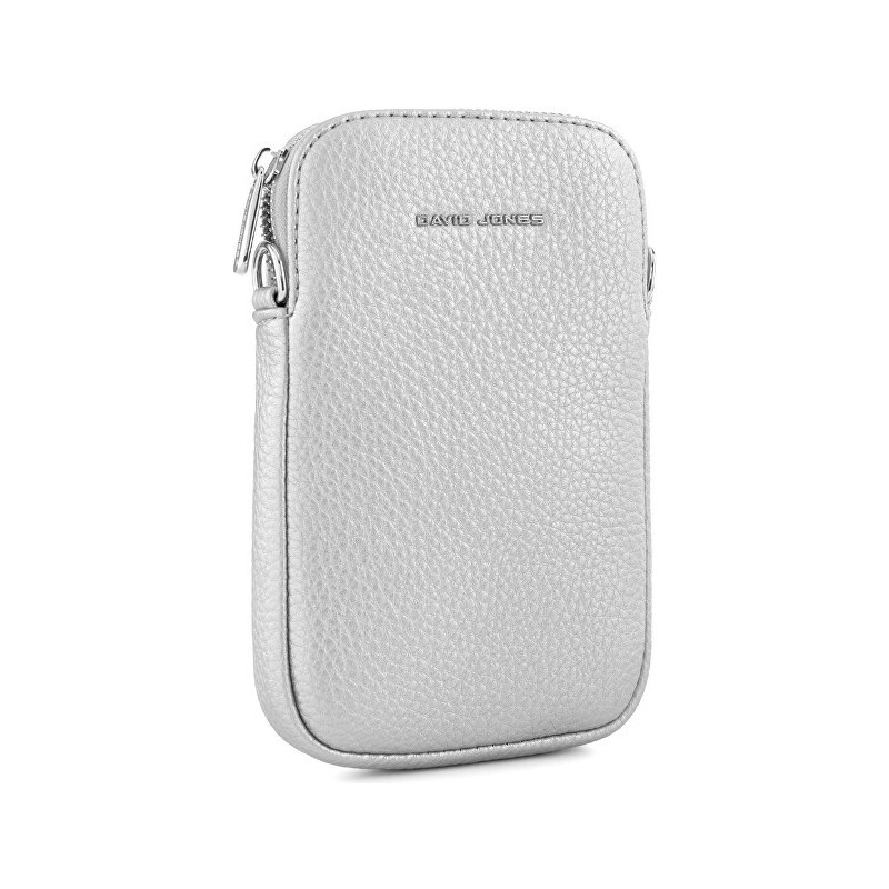 David Jones Dámská crossbody kabelka 6937-1B Silver