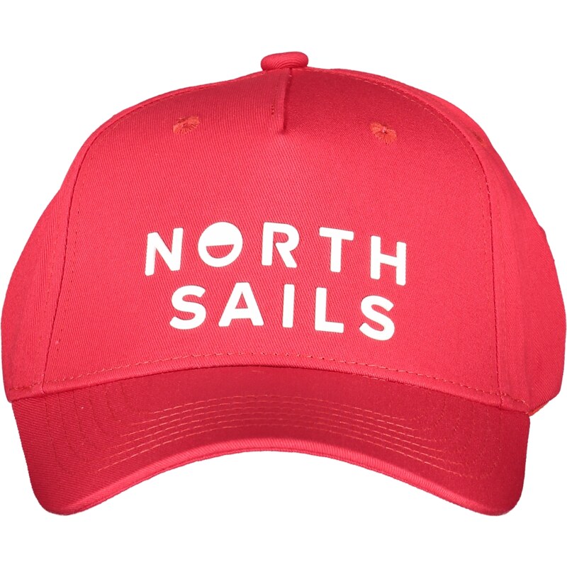 Červená kšiltovka North Sails