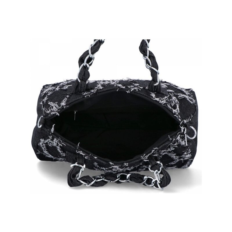Dámská kabelka kufřík Herisson černá 18-2F706