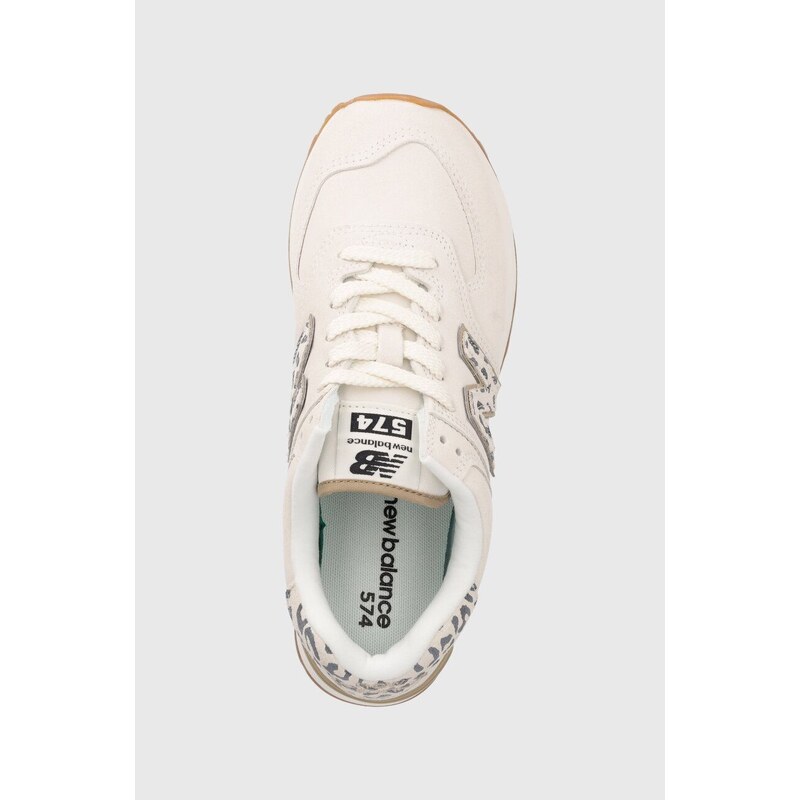 Semišové tenisky New Balance WL574XD2