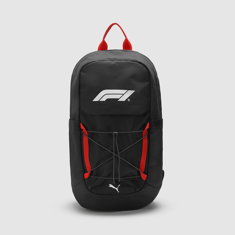 F1 official merchandise Černý batoh Formule 1 s logem - Puma
