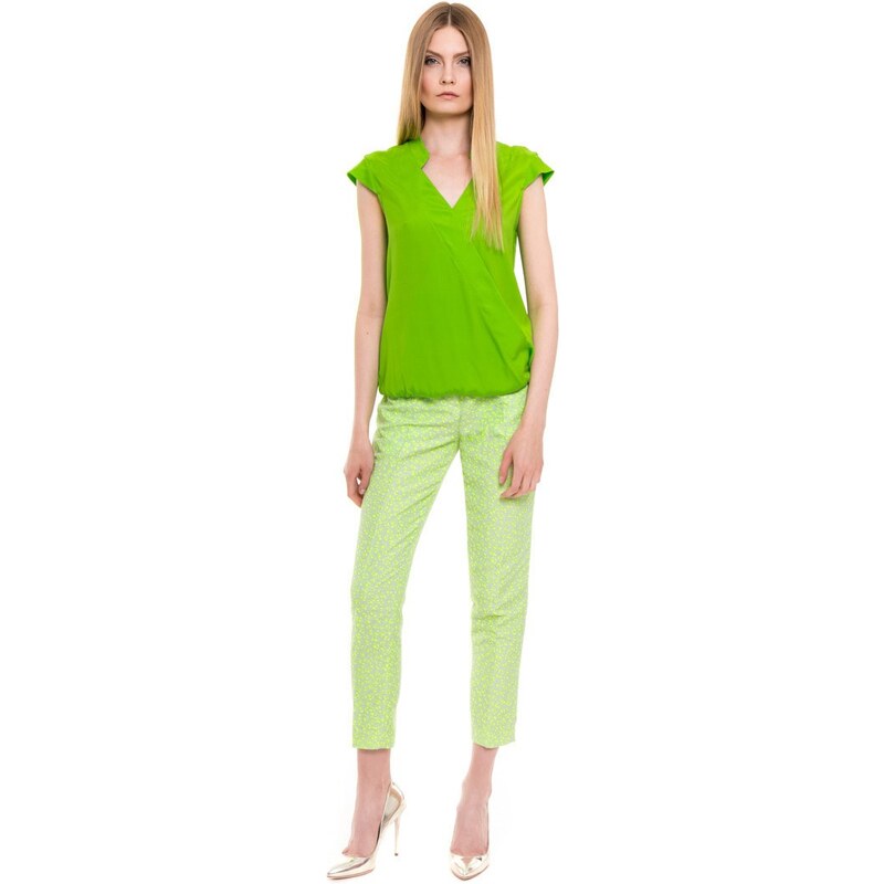 Simple - Kalhoty - světle zelená