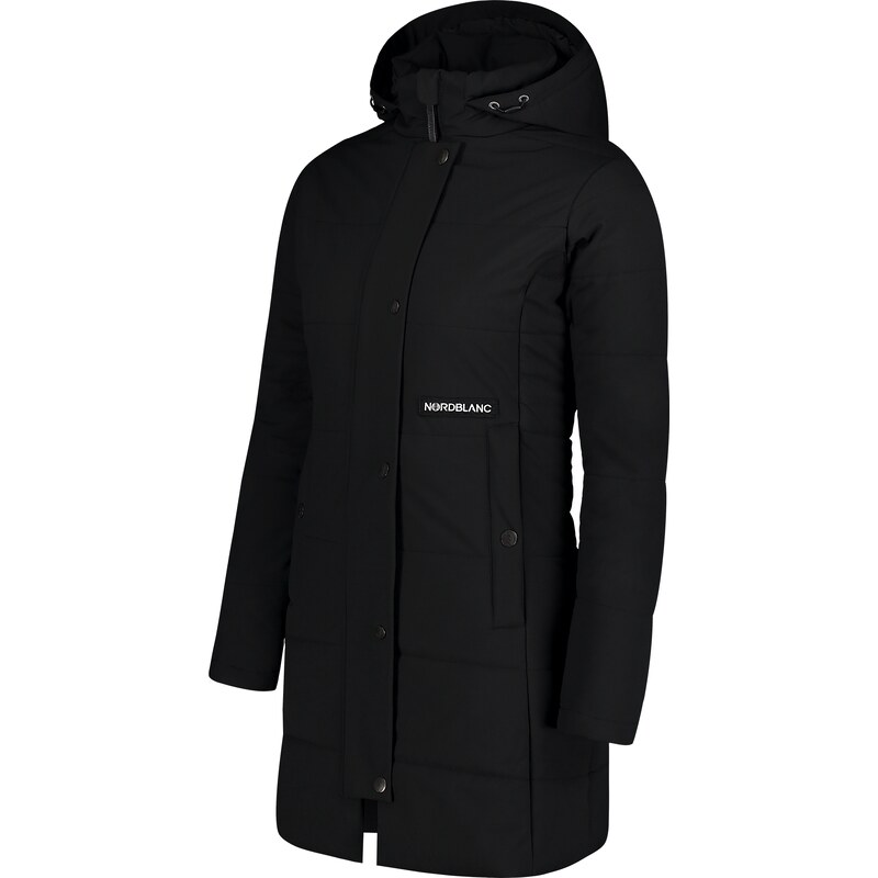 Nordblanc Černý dámský zimní kabát MYSTIQUE