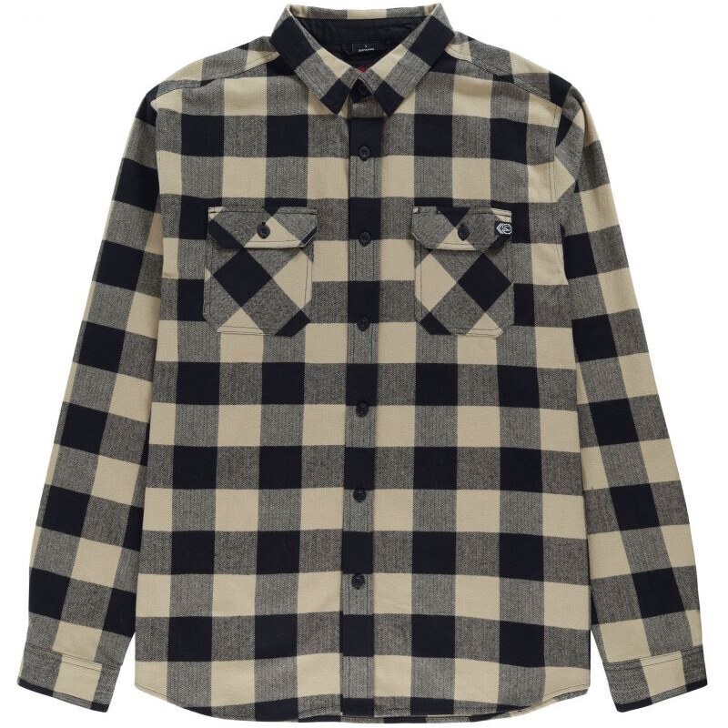 Metal Mulisha KOŠILE ETAL ULISHA JACKED FLANNEL 2 - béžová -