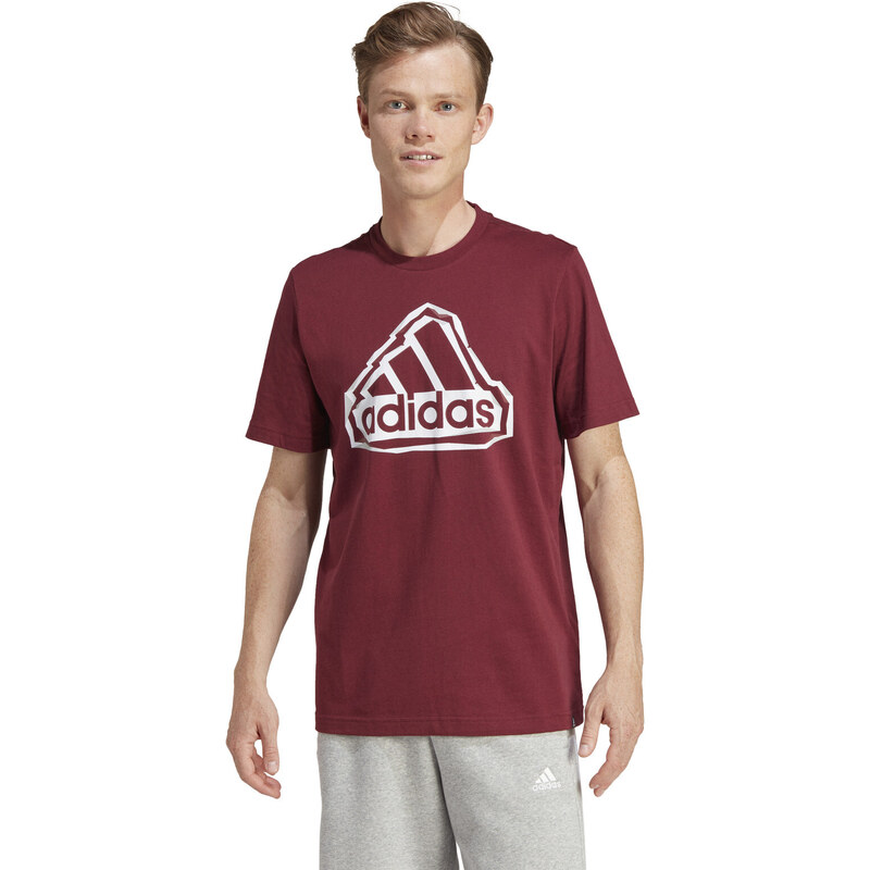 adidas Performance adidas Folded Badge Graphic T-Shirt Red