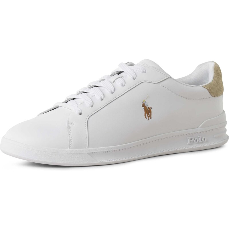 Polo Ralph Lauren Tenisky HRT CT II béžová / bílá