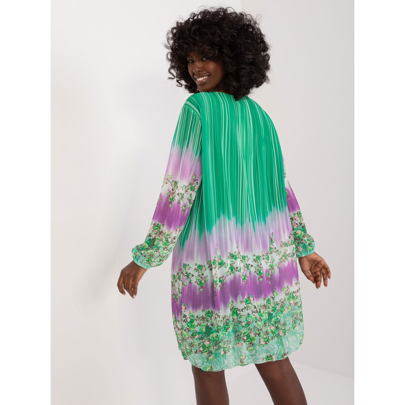 Italy Moda Dress-DHJ-SK-N8524.14X-Green