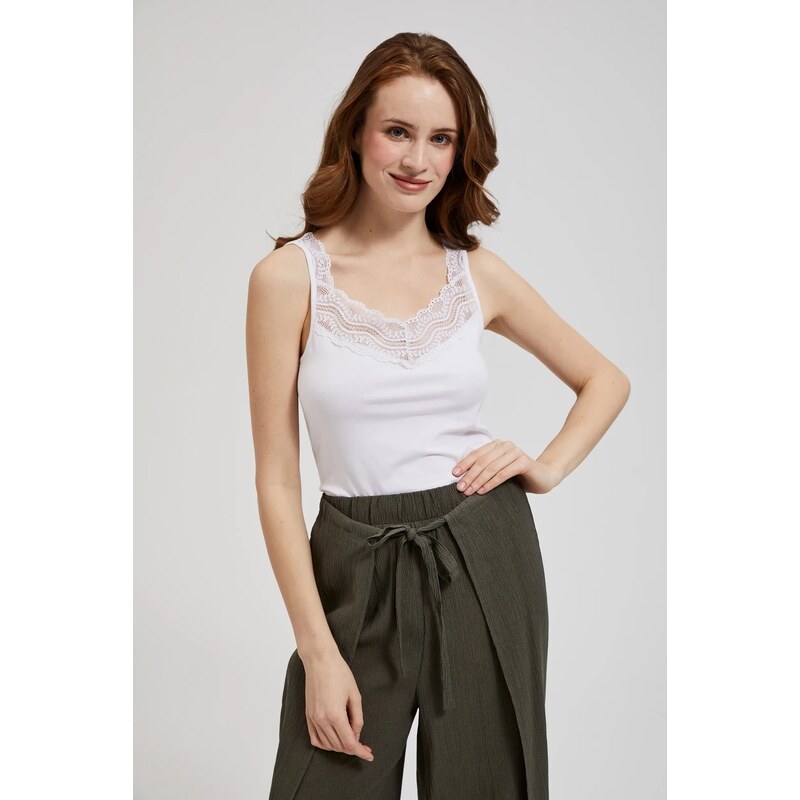 Marisse Dámský top MOODO - bílá 108962969