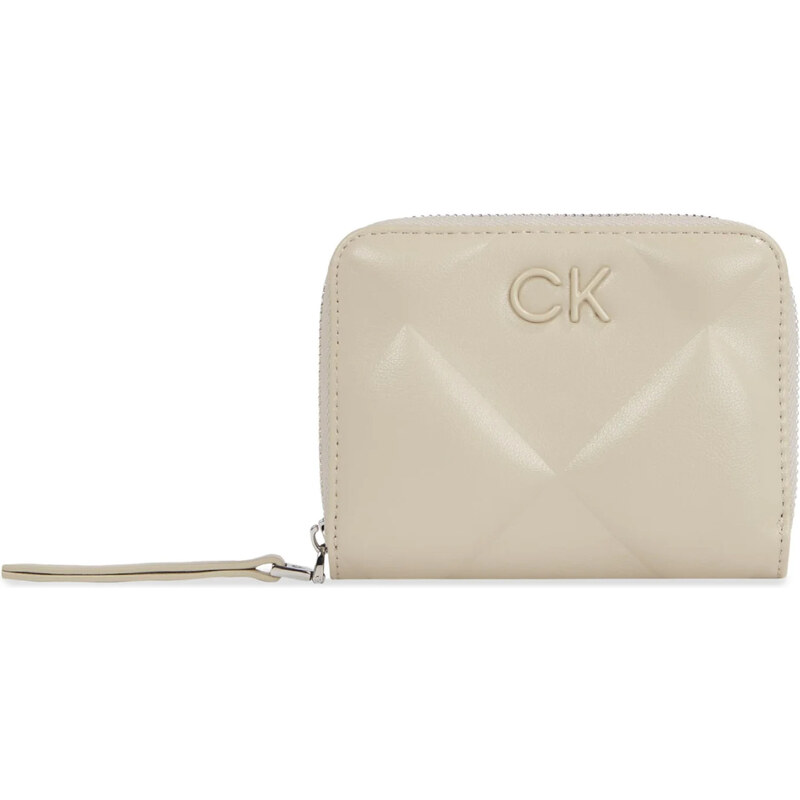Calvin Klein dámská béžová peněženka