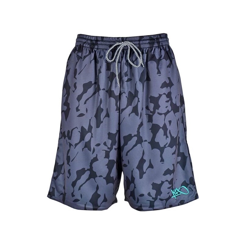 kraťasy K1X - core reversible shorts black camo/mint (0331)