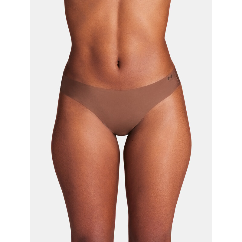 Under Armour Tanga UA Pure Stretch NS THONG-BRN - Dámské 107076194