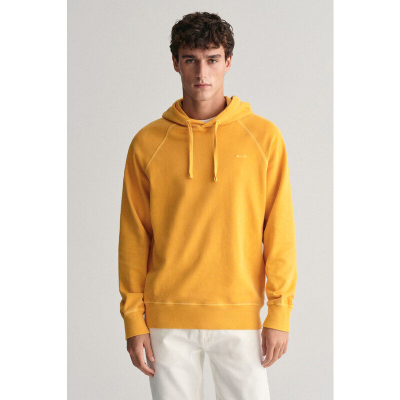 MIKINA GANT SUNFADED HOODIE MEDAL YELLOW