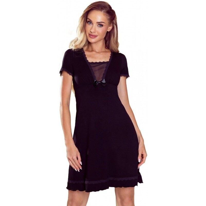 ELDAR Noční košile Hermiona black plus 92087275