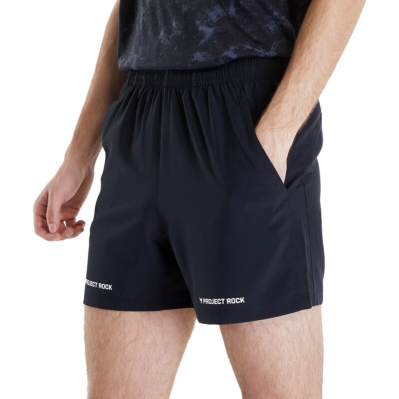 Under Armour Šortky Pjt Rock Ultimate 5in Training Short-BLK pánské