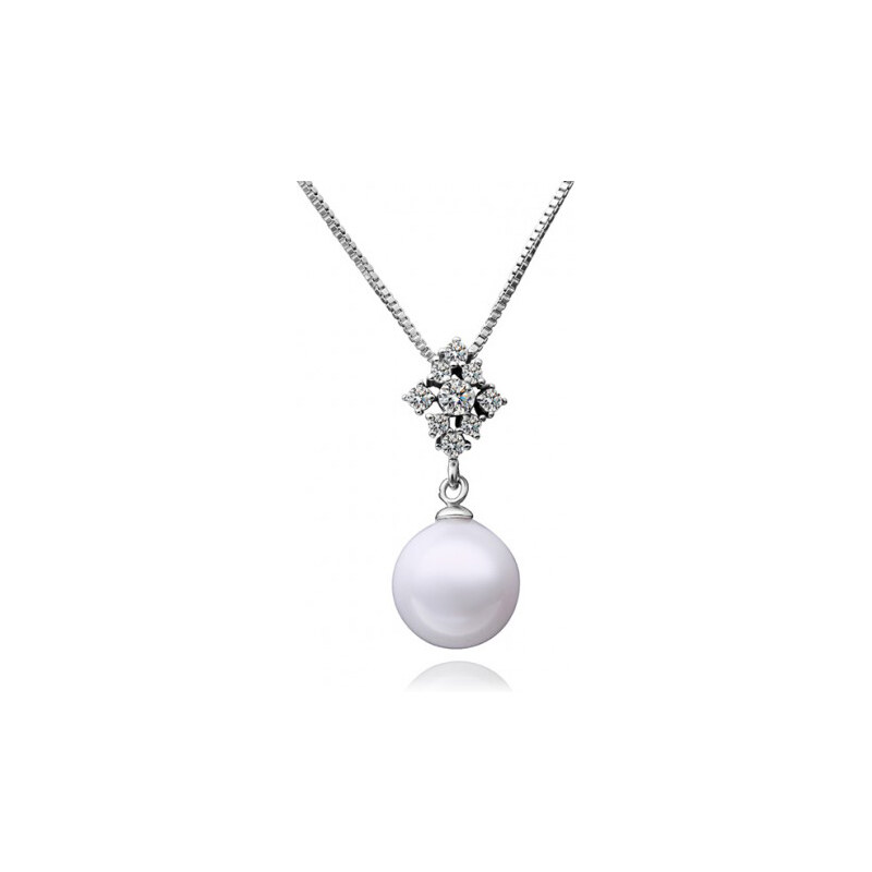 KRYSTYS Stříbrný perlový náhrdelník Ag925 Mariage