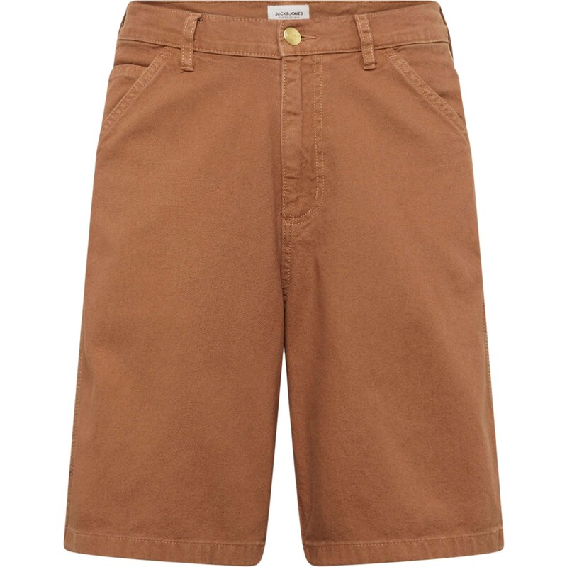 JACK & JONES Kalhoty KARL hnědá