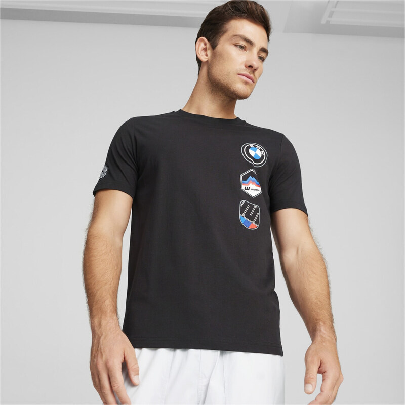 Puma BMW MMS Garage Crew Graphic Tee black