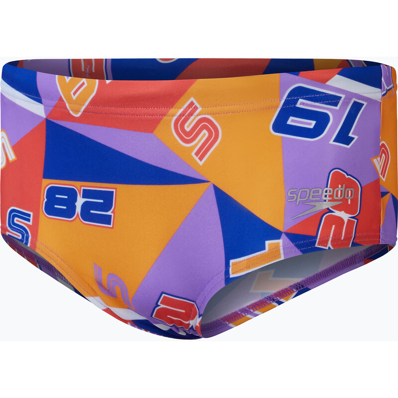 Speedo 13 Allover Club Training Digital Brief dětské plavecké
