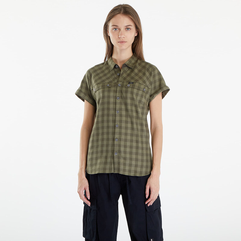 Košile Lundhags Ekren Short Sleeve Shirt Clover M 92137389