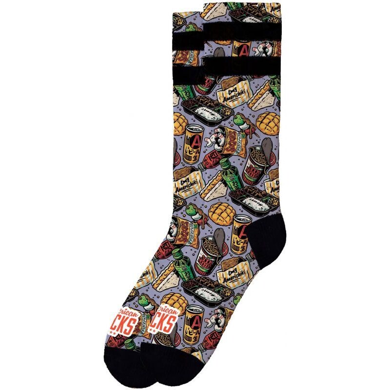 PONOŽKY AMERICAN SOCKS Yummies - fialová -