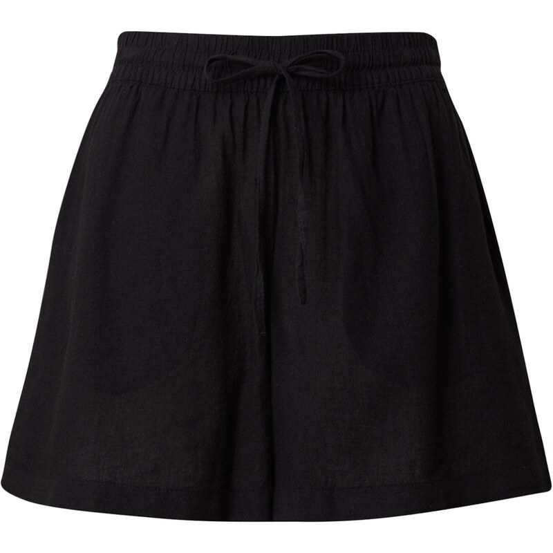 VERO MODA Kalhoty Linn černá