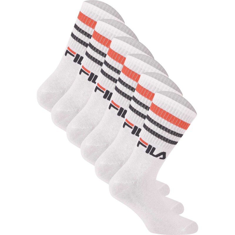 FILA Sportovní ponožky modrá / červená / bílá 106144861