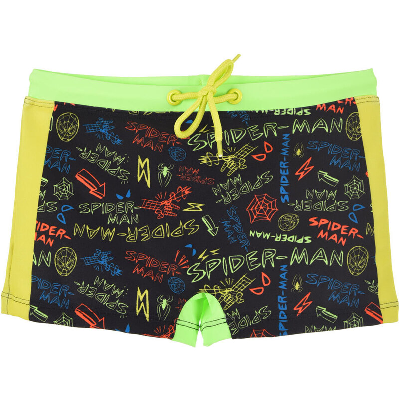 Chlapecké plavky MARVEL SPIDERMAN zelený pas 92161449