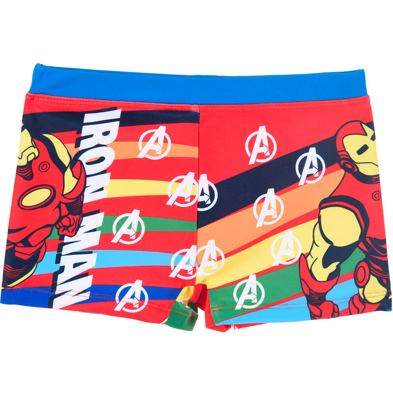 Chlapecké plavky AVENGERS IRONMAN červené 92180752