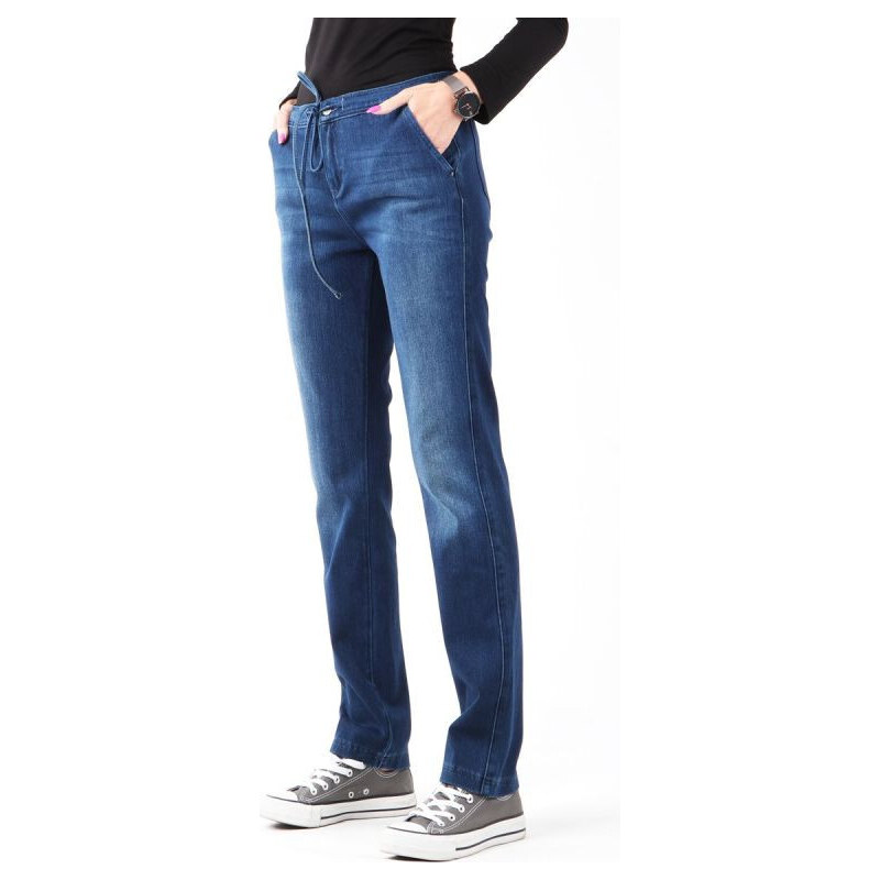 Džíny Wrangler Slouchy Cosy Blue W W27CGM82G 92194017