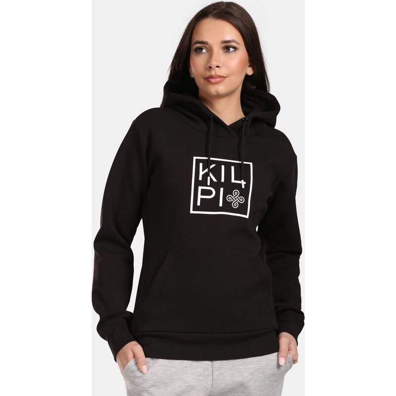 Dámská bavlněná mikina KILPI Niky černá 92190817
