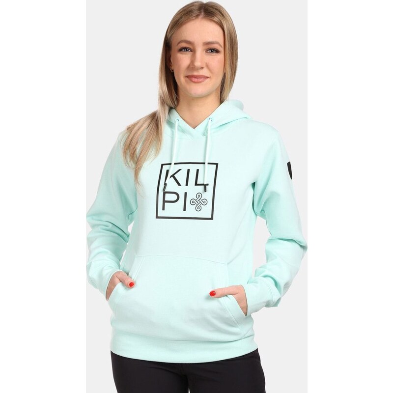 Dámská bavlněná mikina KILPI Niky mentolová