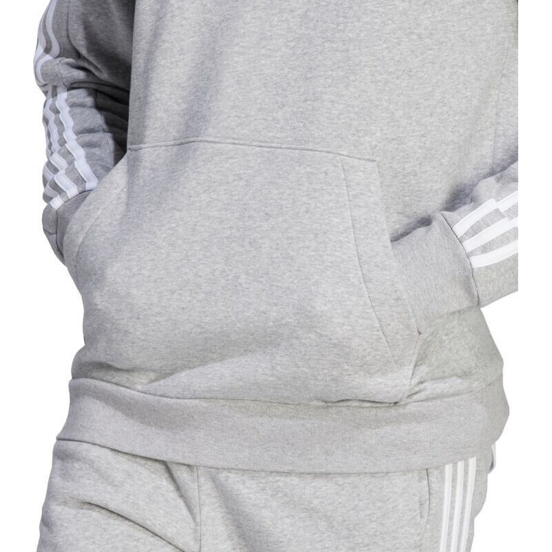 Essentials Fleece 3Stripes Hoodie M model 19904947 pánské -